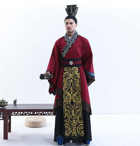 出租古装汉服先秦霸主大王齐桓公楚庄王秦异人皇帝服宕渠服饰110