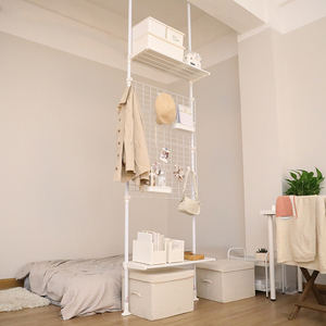 宿舍好物顶天立地置物架卧室利用空间神器公寓租房收纳架分层零食