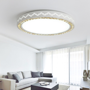 led圆形客厅灯遥控灯园形大吸顶灯80cm大圆灯100cm直径三色变光灯