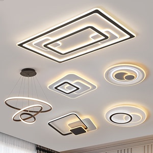 LED吸顶灯简约现代大气卧室房间餐厅北欧灯饰大厅灯具套餐客厅灯