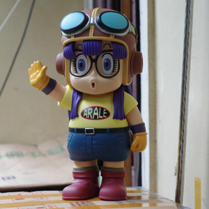 动漫iq博士阿拉蕾小云小吉40cm 大号手办模型摆件公仔礼物