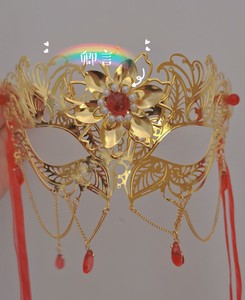 原创天官赐福cos衍生太子悦神谢怜面具