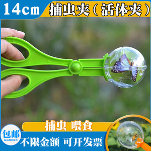 昆虫捕捉器昆虫采集器工具户外野采抓蜜蜂蝴蝶蚂蚁蚂蚱捕虫器夹子