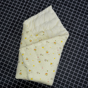 婴儿手工棉花包被新生儿抱被秋冬宝宝用品褥子厚保暖被子包巾睡袋