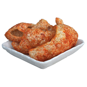 80tb8295892991淘宝云南傣味小吃炸猪皮干猪泡皮晒干皮 香脆生皮需