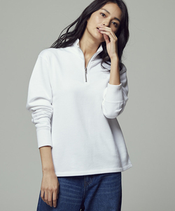 现货杜丘佳美日本冠军champion 小logo半拉链卫衣 女款 cwsq007r