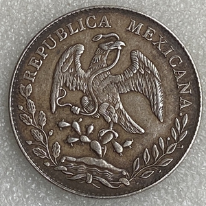 外国钱币墨西哥鹰洋银币古玩把玩真银收藏学习硬币现大洋保真银元