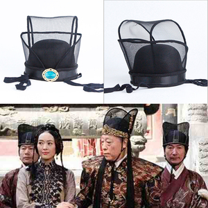 古代太监帽宫廷公公帽拍戏演出纱帽帽秦汉隋唐明朝太监头饰