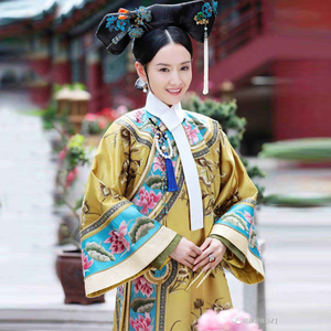 影视如懿传董洁同款富察琅嬅同款贵妃服装清朝格格装旗装皇后装