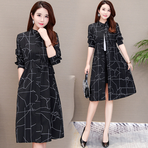 桐菲娅舍念女装璟逸记忆的起点零度风衣女2019春款纪念日百货外套