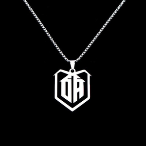 nba球星浓眉哥安东尼维斯logo钛钢项链男女球迷饰品吊坠不掉色