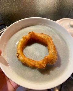 北京老磁器口豆汁店豆汁1袋500克绿豆焦圈咸菜即食塑封特色