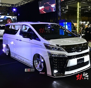 丰田埃尔法vellfire车贴拉花voxy mvp改装侧裙贴纸gl8奥德赛 彩条