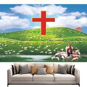 基督教中堂挂画