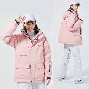 韩国冬季 单双板加厚保暖防水 滑雪衣裤 滑雪服套装男女情侣款