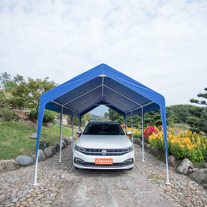 简易停车棚汽车遮阳棚移动车库雨棚户外防雨防晒折叠车篷防疫帐篷