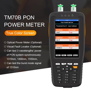 PON光功率计高精度网络检测器光工功率计红光FTTH在线测试仪TM70B