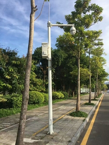 道路监控立杆5米2米3米4米6米路灯杆小区室外摄像头支架深圳厂家