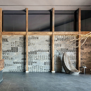 青瓦背景墙砖复古小青砖新中式仿古砖装饰瓦片隔断墙马赛克文化墙