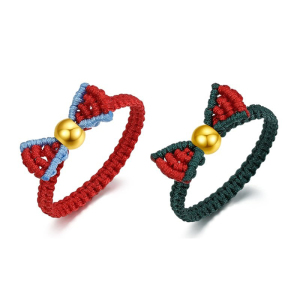 小转运珠戒指女编织