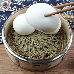 蒸子松针垫草圆手工编包织头蒸形笼垫馒子小笼包垫垫笼屉垫