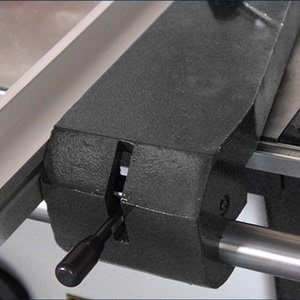 冠铭木工机械 90度推台锯靠模柱 45度精密裁板锯配件全套靠模座