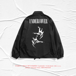 原创设undercover鬼手鬼爪德古拉吸血鬼惊悚哥特男女教练夹克印花