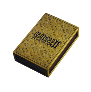 rockstar原厂周边 荒野大镖客2大表哥2 主题logo 金属火柴盒 补货