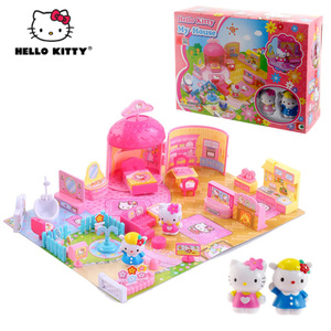 Hello Kitty凯蒂猫街角物语系列 我的家KT-50021女孩过家家玩具