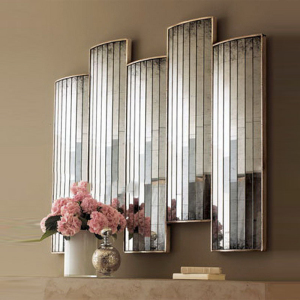 电视墙镜子拼接