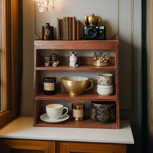 咖啡器具收纳柜家用咖啡角置物架意式咖啡配件器具放置架子