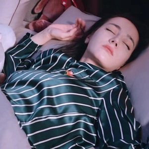 明星同款睡衣你是我的荣耀乔晶晶迪丽热巴冰丝情侣女男士家居服夏