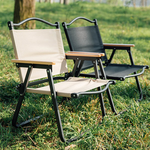 户外露营克米特椅折叠椅便携式钓鱼休闲椅子自驾游郊游椅庭院室外
