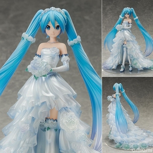 现货日版 ]FREEing MIKU 1/7 初音未来 婚纱礼服Ver. 手办