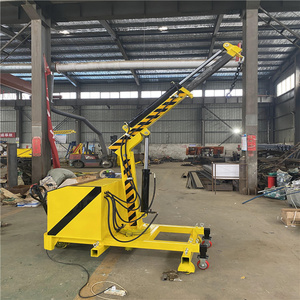 伸缩臂旋转吊机移动起重机械仓储物流搬运液压电动小型吊车装卸车