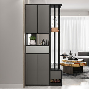 简约现代门厅柜玄关柜客厅隔断柜一体进门鞋柜北欧屏风入门间厅柜