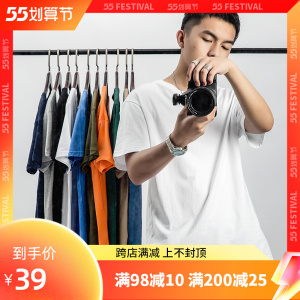 潮牌_服装淘宝mane潮牌夏季汗背心圆领t恤男短袖潮流打底衫无袖衣服