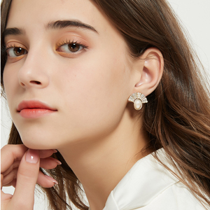 【迪奥扇形珍珠耳环】迪奥扇形珍珠耳环品牌,价格 - 阿里巴巴