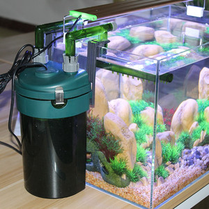 奥德赛过滤鱼缸外壁挂式过滤桶水草缸低音过滤器瀑布中小型外置桶