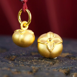 3d硬金串珠项链