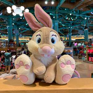 上海迪士尼乐园普桑兔龅牙兔兔子毛绒娃娃玩具玩偶生日礼物