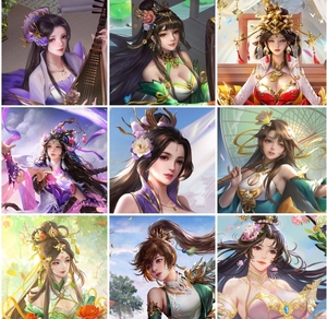 修心大佬p站作品集1～84期三国杀p图插画素材三国杀游戏同人壁纸