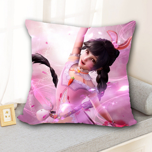 十字绣抱枕斗罗大陆小舞2021新款可爱送男友车载自己手工绣枕头套