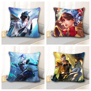 抱枕十字绣虞姬2021新款王者荣耀自己手工线绣送枕芯枕头套送男友