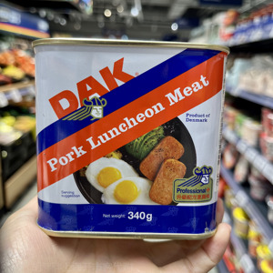 丹麦原装进口 DAK 金标猪肉午餐肉罐头340g 上海奥乐齐代购食品