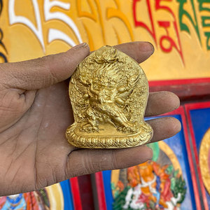 【造佛像】中号普巴金刚擦擦佛像  西藏传统泥塑像