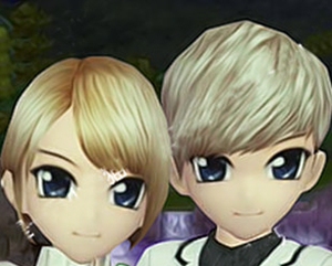 劲舞团新款男女发型头发三杯茶 男发 浓情 女发头发脑袋 月 永久3