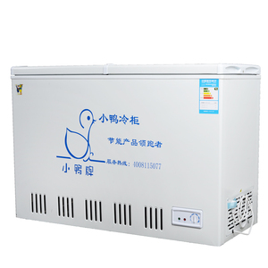 小鸭冰柜bcd-199冰柜冷藏冷冻双温冷柜家用小型商用卧式冰箱