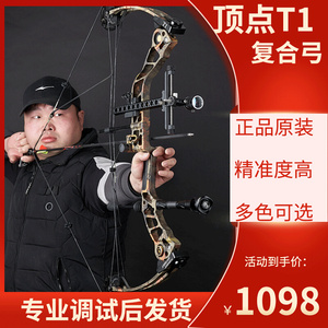 顶点t1复合弓套装m1复合弓弓箭户外滑轮弓竞技射箭户外竞技专用