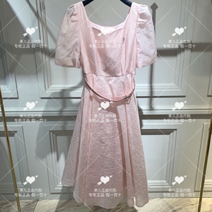 【速发】专柜正品badina芭蒂娜2022夏连衣裙122u219-2399